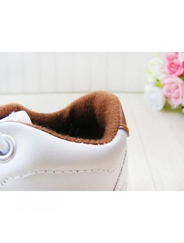 Boy's Flats Spring / Fall / Winter First Walkers / Crib Shoes Leatherette Outdoor / Casual / Athletic / Party & Evening Flat HeelSplit  