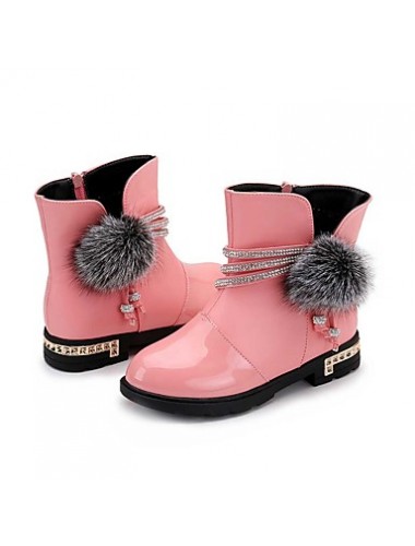 Girl's Boots Spring / Fall / Winter Snow Boots / Motorcycle Boots / Bootie / Comfort Leather Outdoor /  Casual  Zipper  