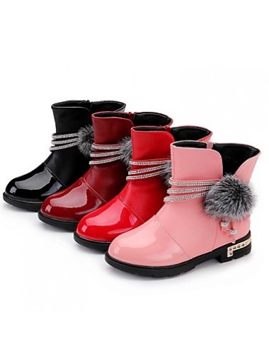 Girl's Boots Spring / Fall / Winter Snow Boots / Motorcycle Boots / Bootie / Comfort Leather Outdoor /  Casual  Zipper  