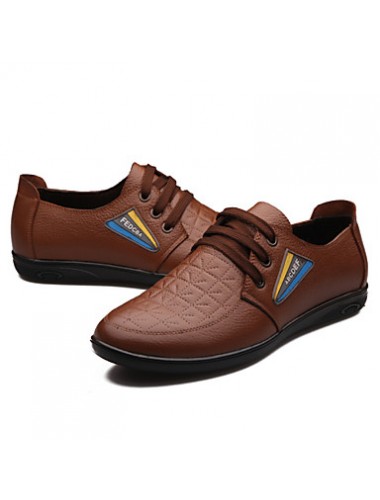 Men's Shoes Casual  Oxfords Black / Blue / Brown / Yellow  