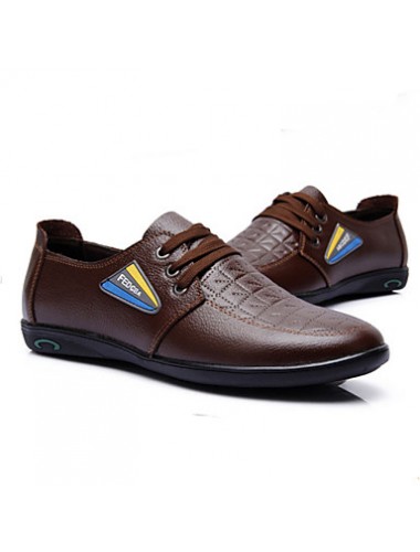 Men's Shoes Casual  Oxfords Black / Blue / Brown / Yellow  