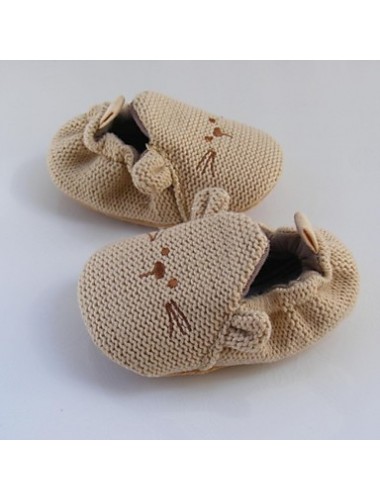 Boy's Flats Spring / Fall / Winter First Walkers / Crib Shoes Cotton / Customized Materials / Wool Athletic Flat Heel Gore Brown  