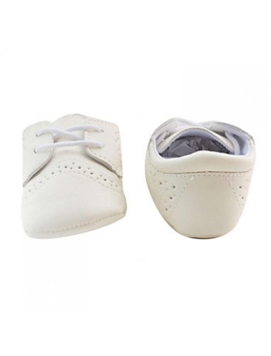 Boy's Flats Spring / Fall / Winter First Walkers / Crib Shoes Leatherette Casual Flat Heel Lace-up Brown / White  