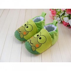 Boy's Flats Spring / Fall / Winter First Walkers / Crib Shoes Cotton Athletic Flat Heel Gore Green  