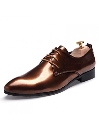 Men's Shoes Office & Career/Party & Evening/Wedding Fashion PU Leather Oxfords Shoes Multicolor 38-43  