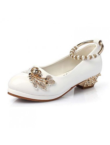 Girls' Shoes Slipper Princess Crystals Shoes Dress shoes Wedding / Dress/Performance  Heels  Sandals  Latin shoes Heels  