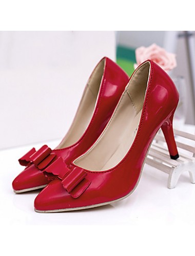 Women's Shoes Patent Leather Stiletto Heel Pointed Toe Pumps Dress More Colors available