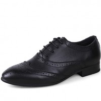 Size 38-50 Men's Shoes Casual Leather Oxfords Black / Brown / White  
