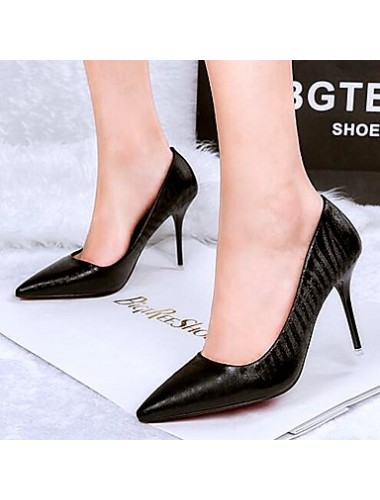 Women's Shoes Best Sale Patent Leather Stiletto Heels with Flow Mark Party/Dress Black/Gold/Silver