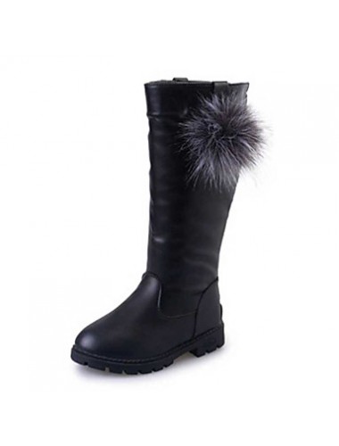 Girl's Boots Spring / Fall / Winter Snow Boots / Motorcycle Boots / Bootie / Comfort Leather Outdoor / Casual Slip-on  