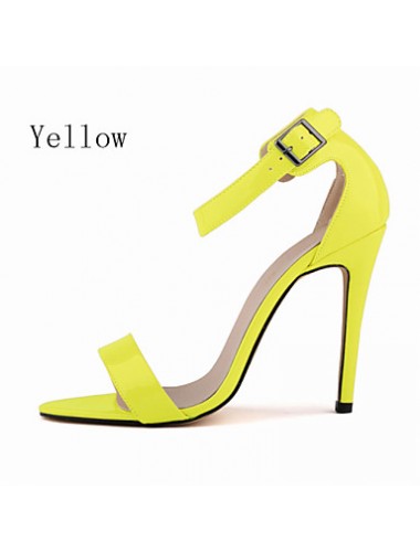 Women's Shoes Patent Leather Stiletto Heel Heels Sandals Party & Evening