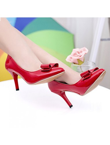 Women's Shoes Patent Leather Stiletto Heel Pointed Toe Pumps Dress More Colors available