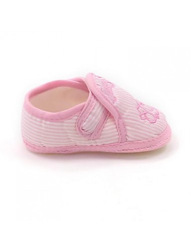 Boy's / Girl's Flats Spring / Fall First Walkers Cotton Casual Flat Heel Blue / Pink / Khaki  