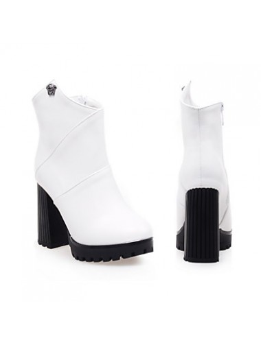 Women's Shoes Chunky Heel Round Toe/Closed Toe Boots